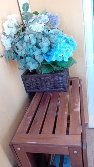 Mesa plegable madera exterior