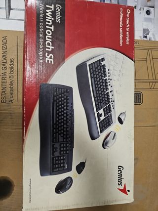 Teclado y ratón nuevo