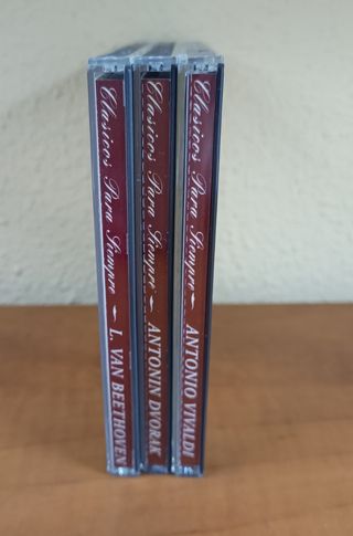 Lote 3 CD Música "Clásicos para Siempre"