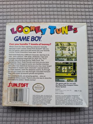 Looney Tunes original para Gameboy
