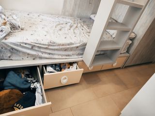 Dormitorio juvenil, litera tren