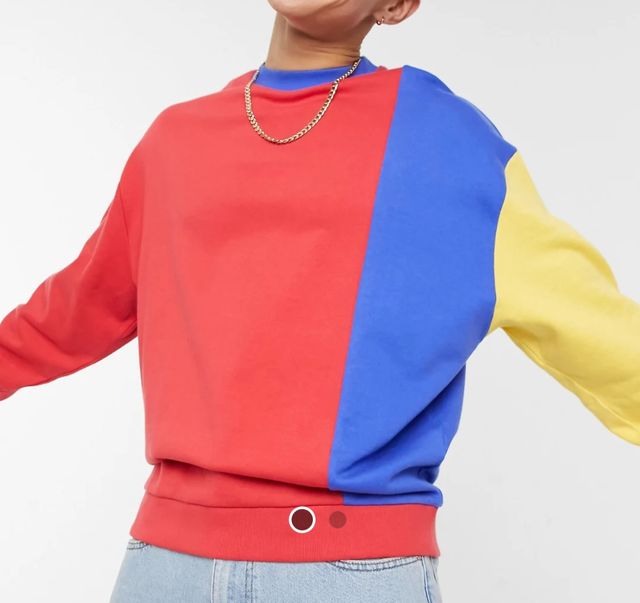 sudadera Asos multicolor