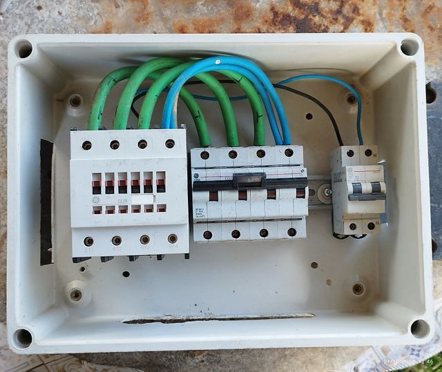 Caja magnetotermicos