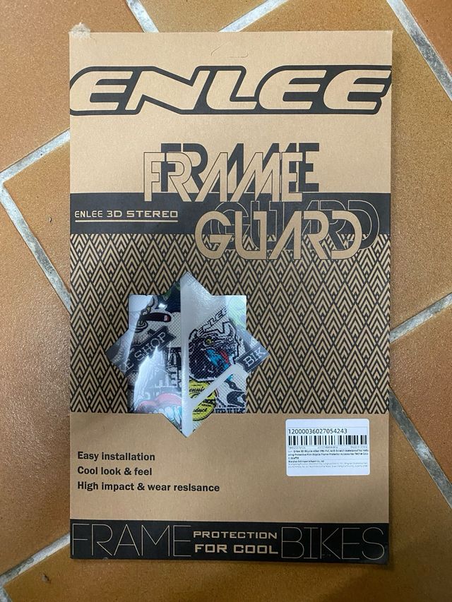 Vinilo protector bicicleta