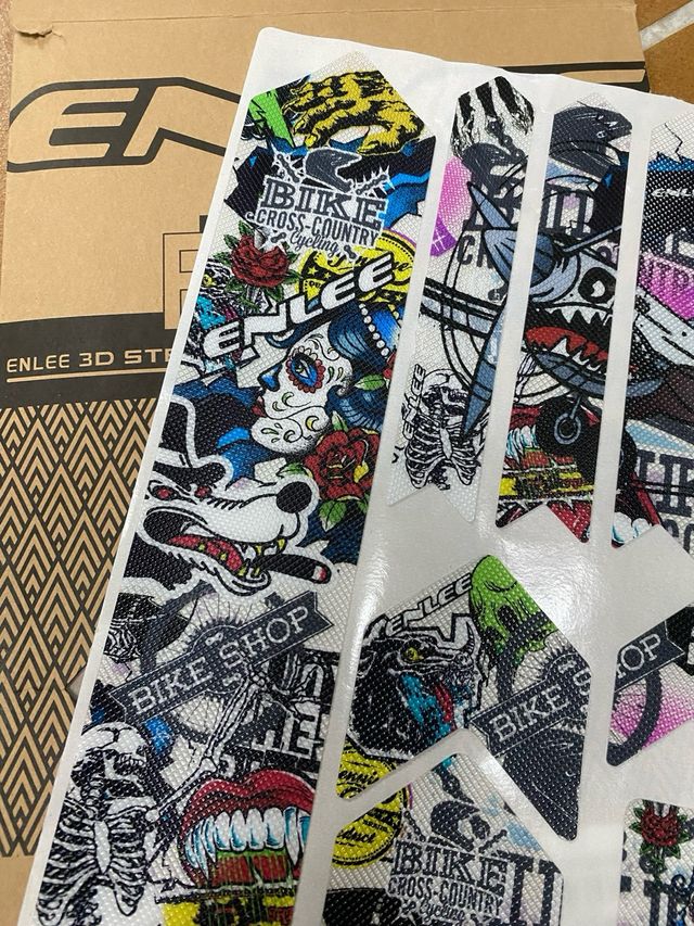 Vinilo protector bicicleta