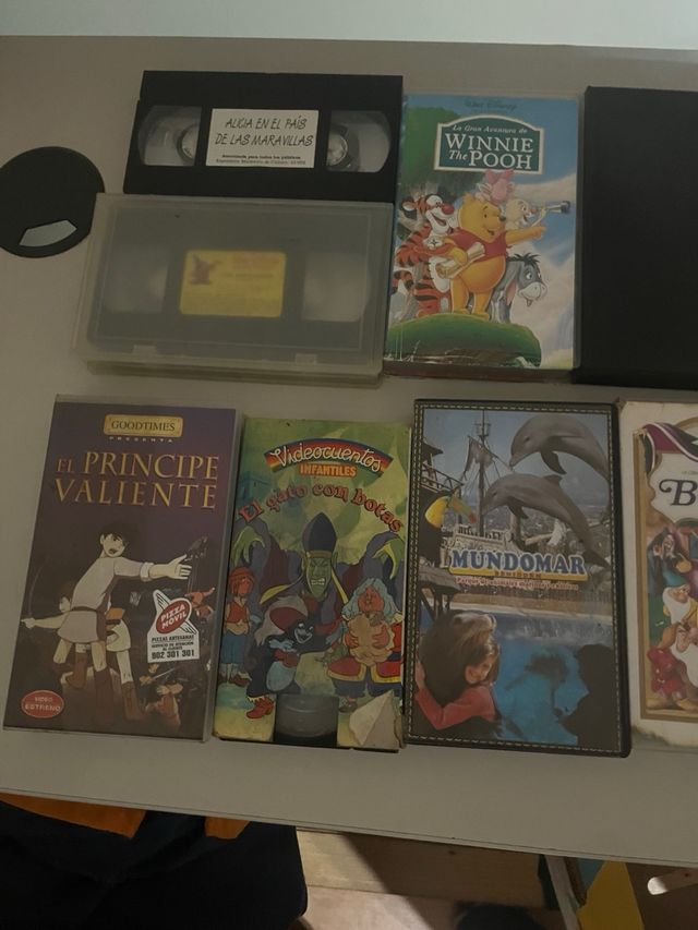 cintas de video vhs
