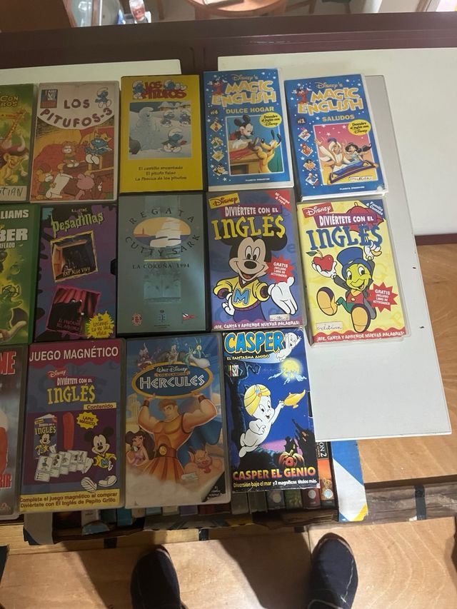 cintas de video vhs