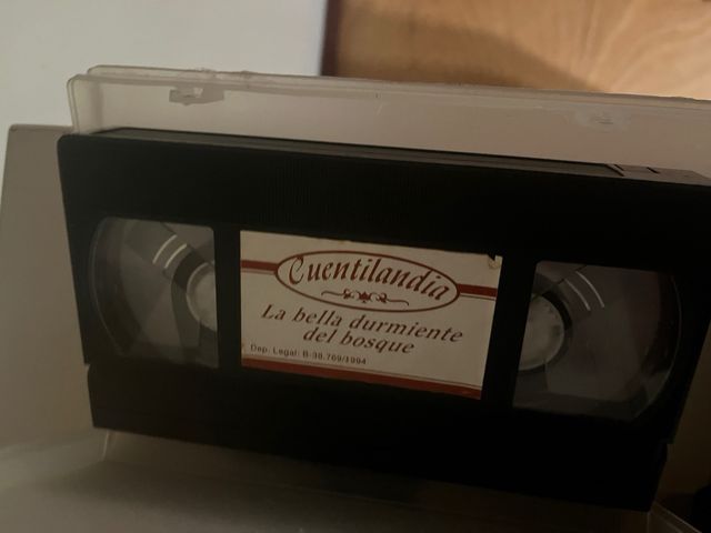 cintas de video vhs