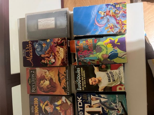cintas de video vhs