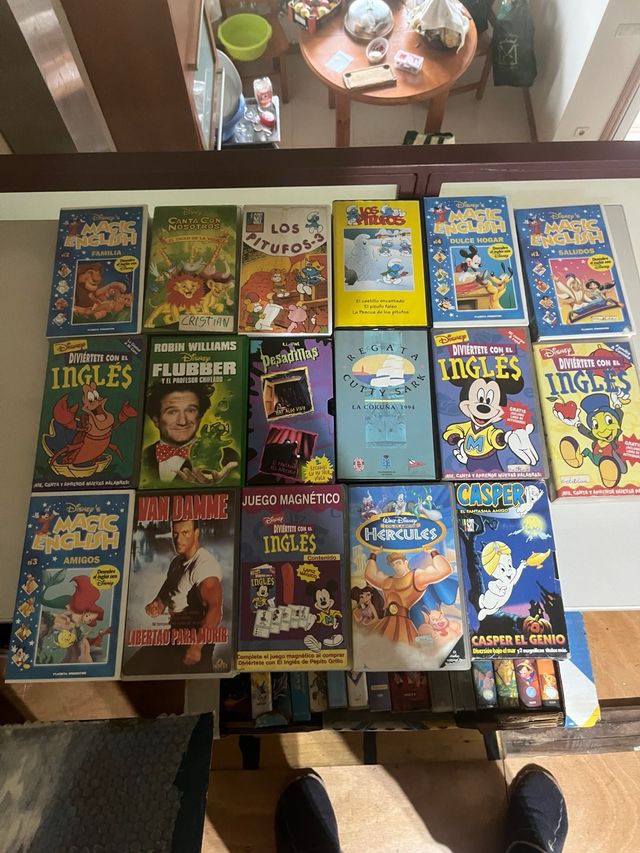 cintas de video vhs