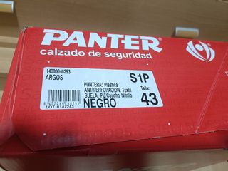 Calzado de seguridad Panter Argos S1P