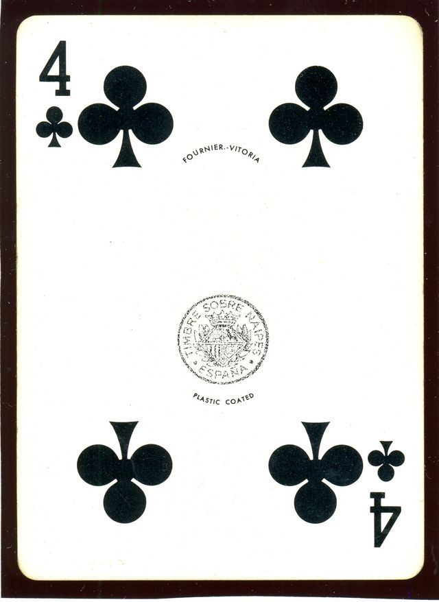 Baraja Fournier Unión Iberoamericana. Año 1969.