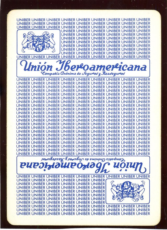 Baraja Fournier Unión Iberoamericana. Año 1969.