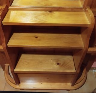 Recibidor madera de Pino macizo