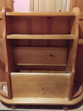 Recibidor madera de Pino macizo