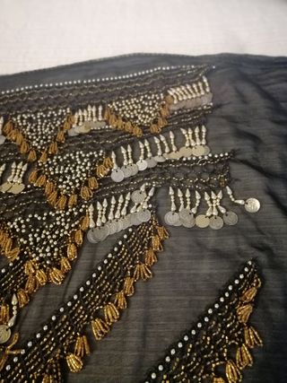 Sobre falda danza oriental