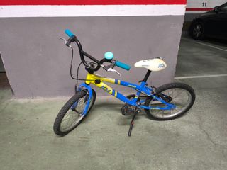 Bicicleta 18 pulgadas 