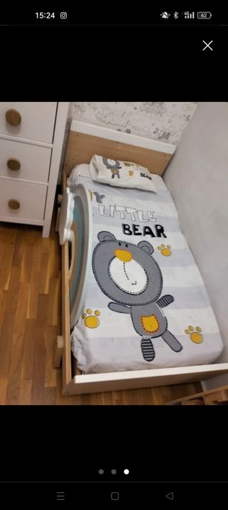 Cuna cama convertible 
