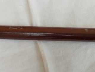 Coppia 2 bastoni vintage da passeggio in legno