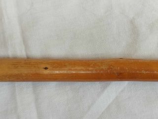 Coppia 2 bastoni vintage da passeggio in legno