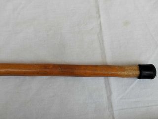 Coppia 2 bastoni vintage da passeggio in legno