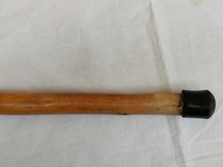 Coppia 2 bastoni vintage da passeggio in legno