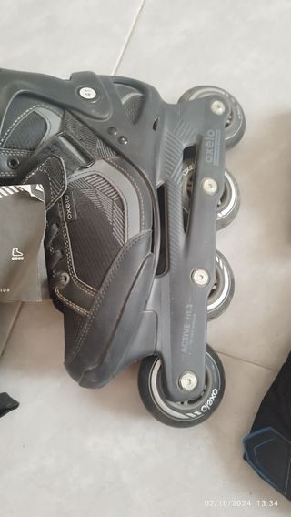 Patines + protección .