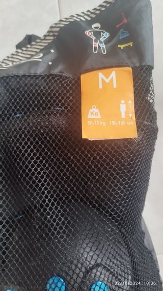 Patines + protección .