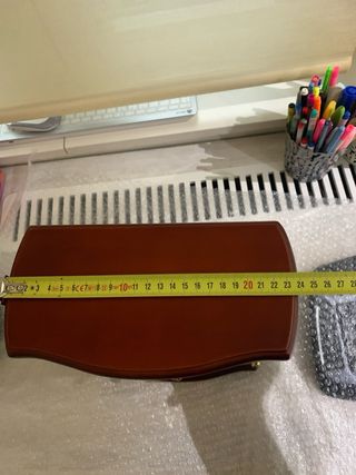 Joyero de madera antiguo