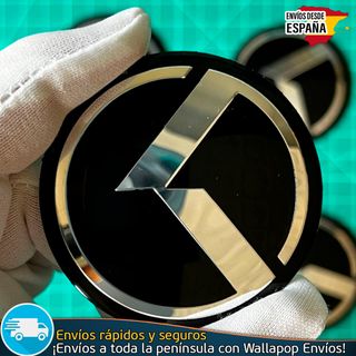 X4 Emblemas KIA Logo K 56mm K5 Pegatinas Tapacubos