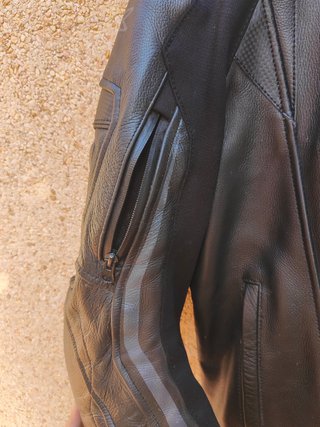 traje/mono de moto de piel