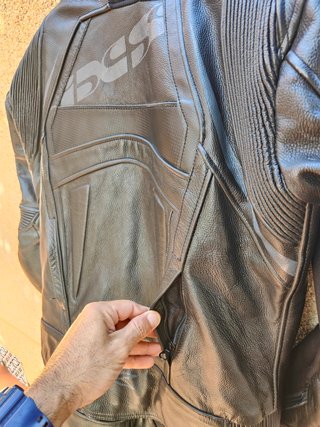 traje/mono de moto de piel