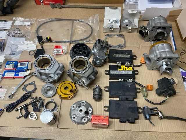 Motor NX4 Rs 125 GP JHA kit-A