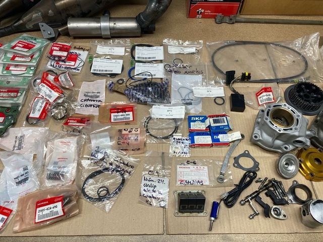 Motor NX4 Rs 125 GP JHA kit-A