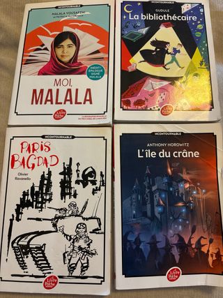 Rebaja packs Libros lectura “College” en frances