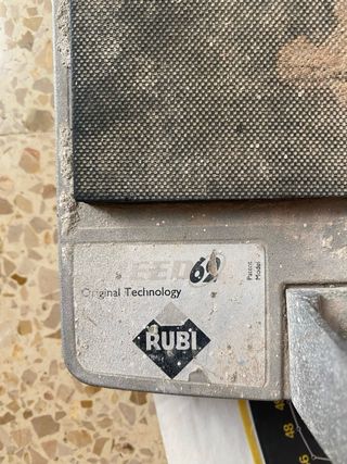 Vendo cortadora de racholas marca Rubi 62N speed