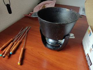 Fondue de hierro fundido