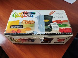 Fondue de hierro fundido