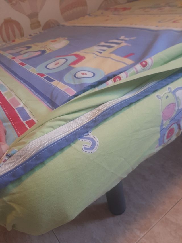 Saco infantil con gremallera