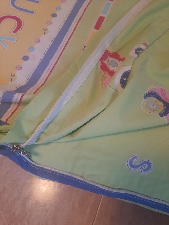 Saco infantil con gremallera