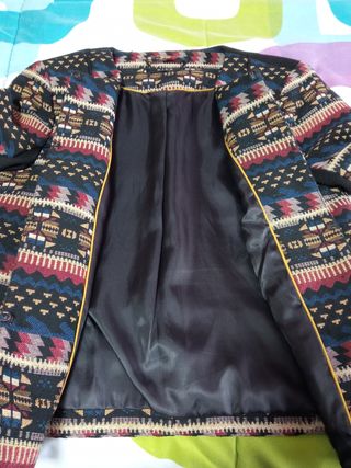 Chaqueta étnica mujer