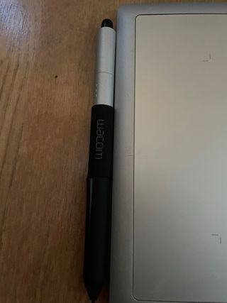 Wacom bamboo + lapiz