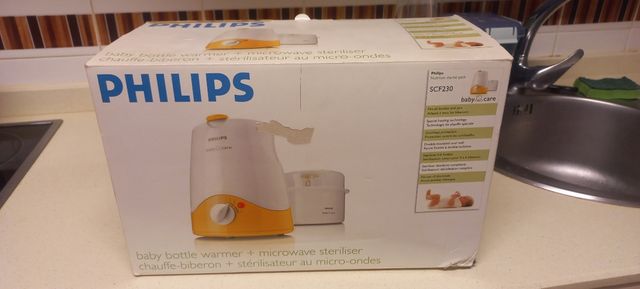 Calienta biberones y esterilizador
