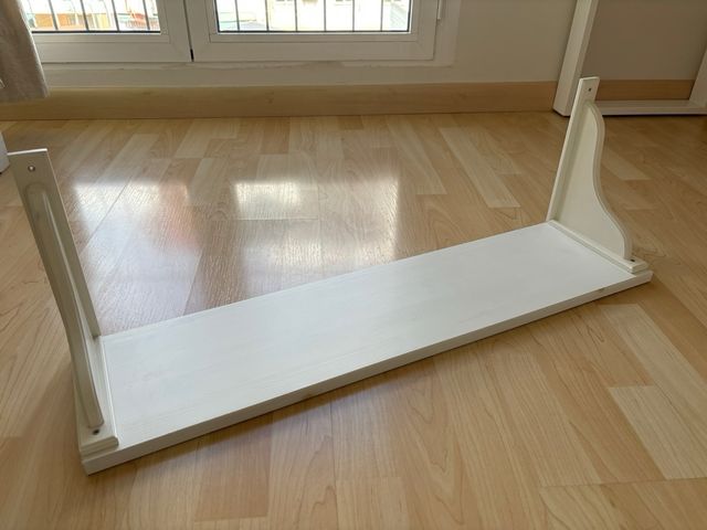 Estantería blanca Ikea Ekby Hensvik