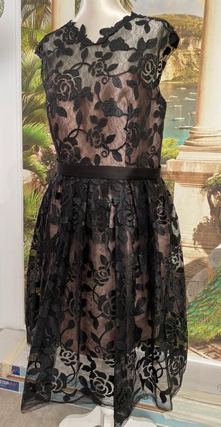 El Vestido Negro para eventos, fiestas. L NUEVO