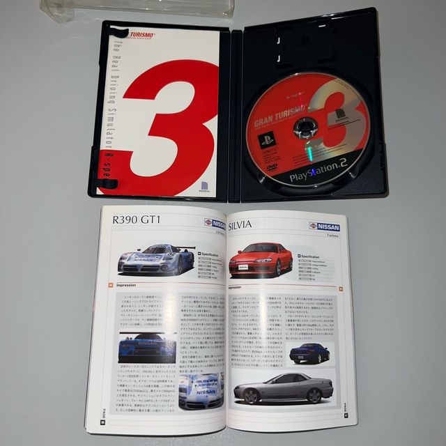 Gran Turismo 3 + Guía PS2 NTSC-J