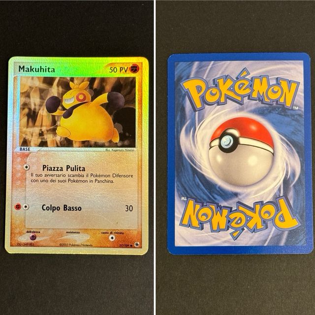 Carta pokémon Makuhita holo