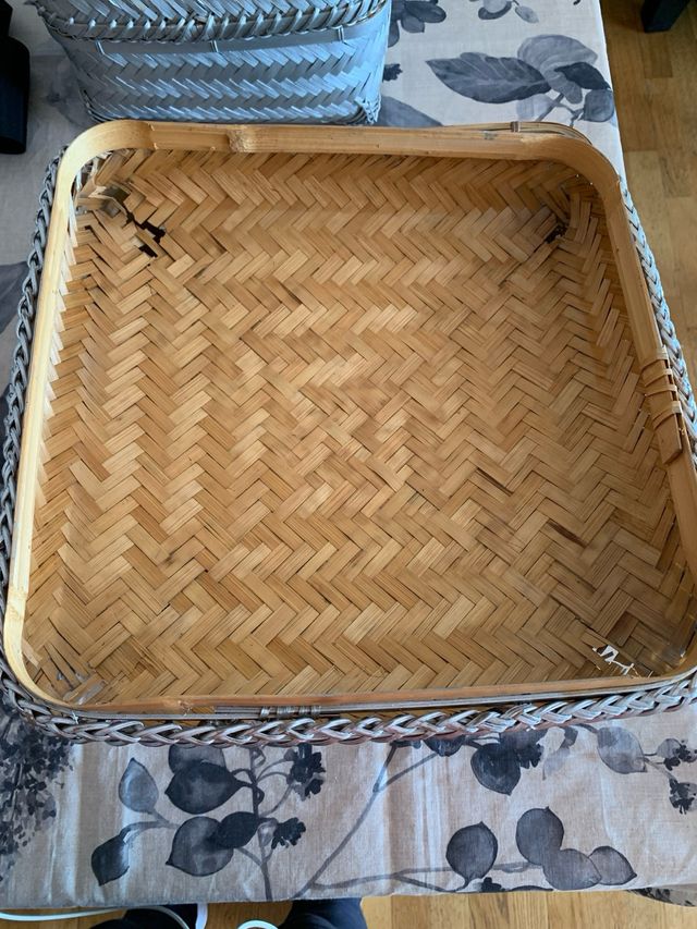 Cajas de mimbre zara home