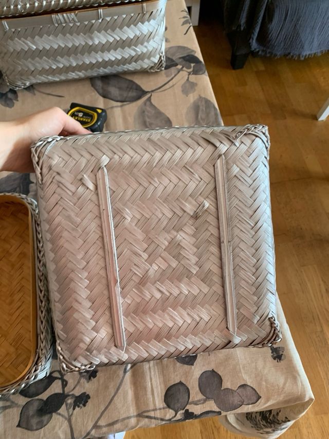 Cajas de mimbre zara home