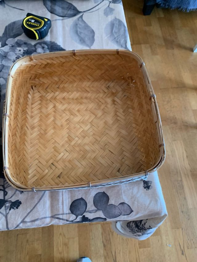 Cajas de mimbre zara home